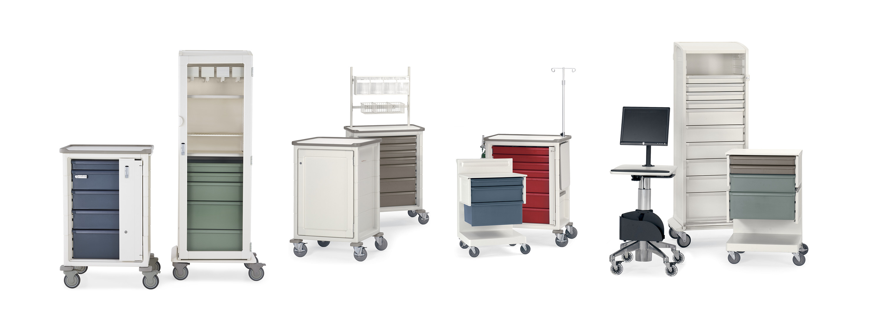 医院家具|医疗推车/柜|办公家具|华体（中国）家具|Procedure 可锁门医疗推车